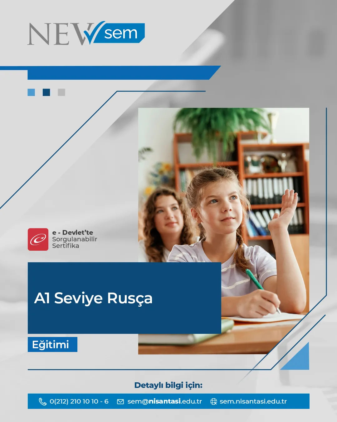 A1 Seviye Rusça Sertifika Programı