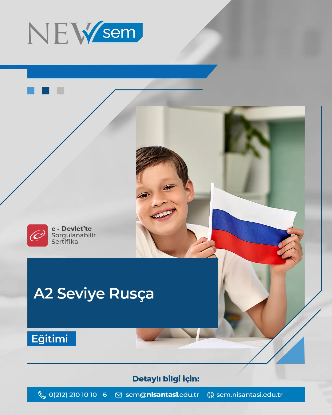 A2 Seviye Rusça Sertifika Programı