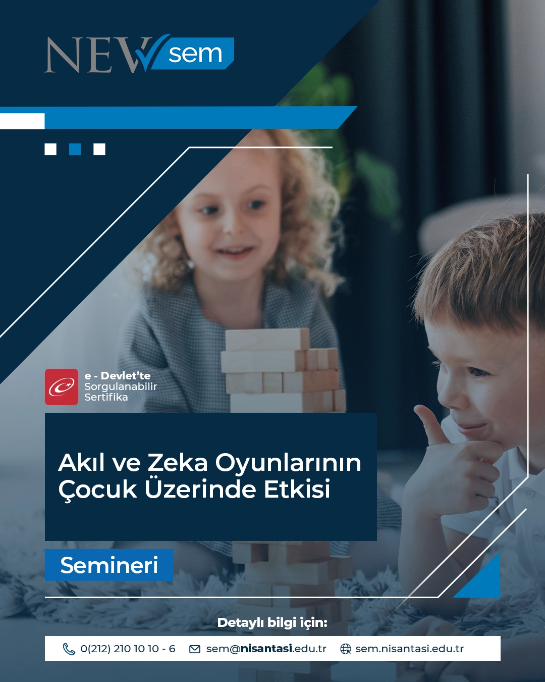Akıl Ve Zeka Oyunlarının Çocuk Üzerinde Etkisi Semineri