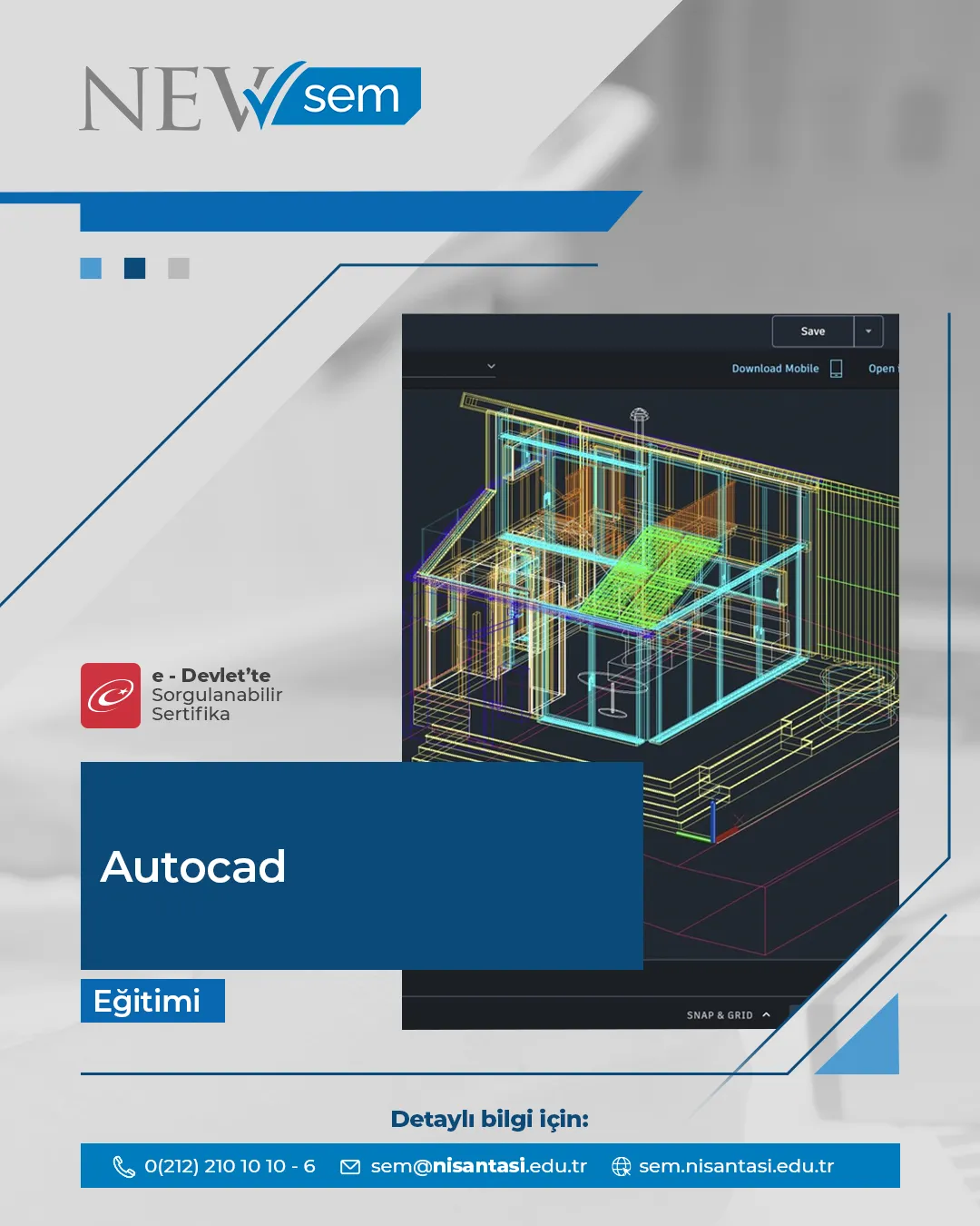 Autocad Sertifika Programı