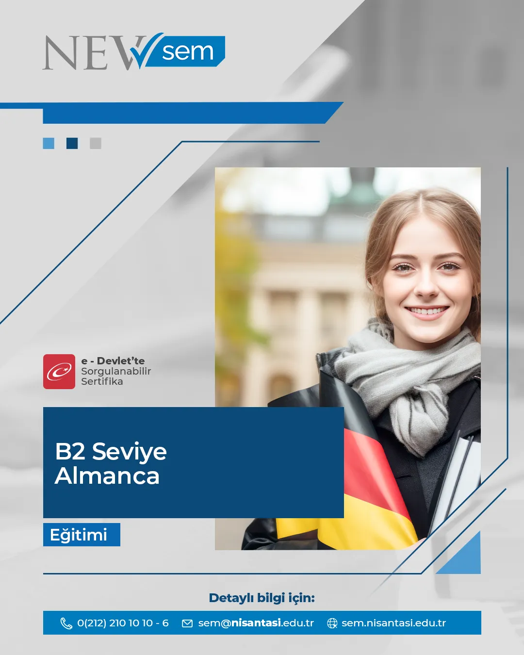 B2 Seviye Almanca Sertifika Programı