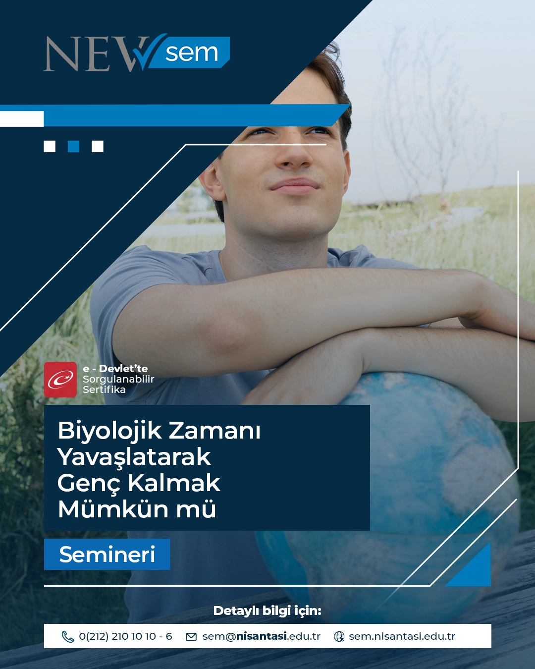 Biyolojik Zamanı Yavaşlatarak Genç Kalmak Mümkün Mü Semineri