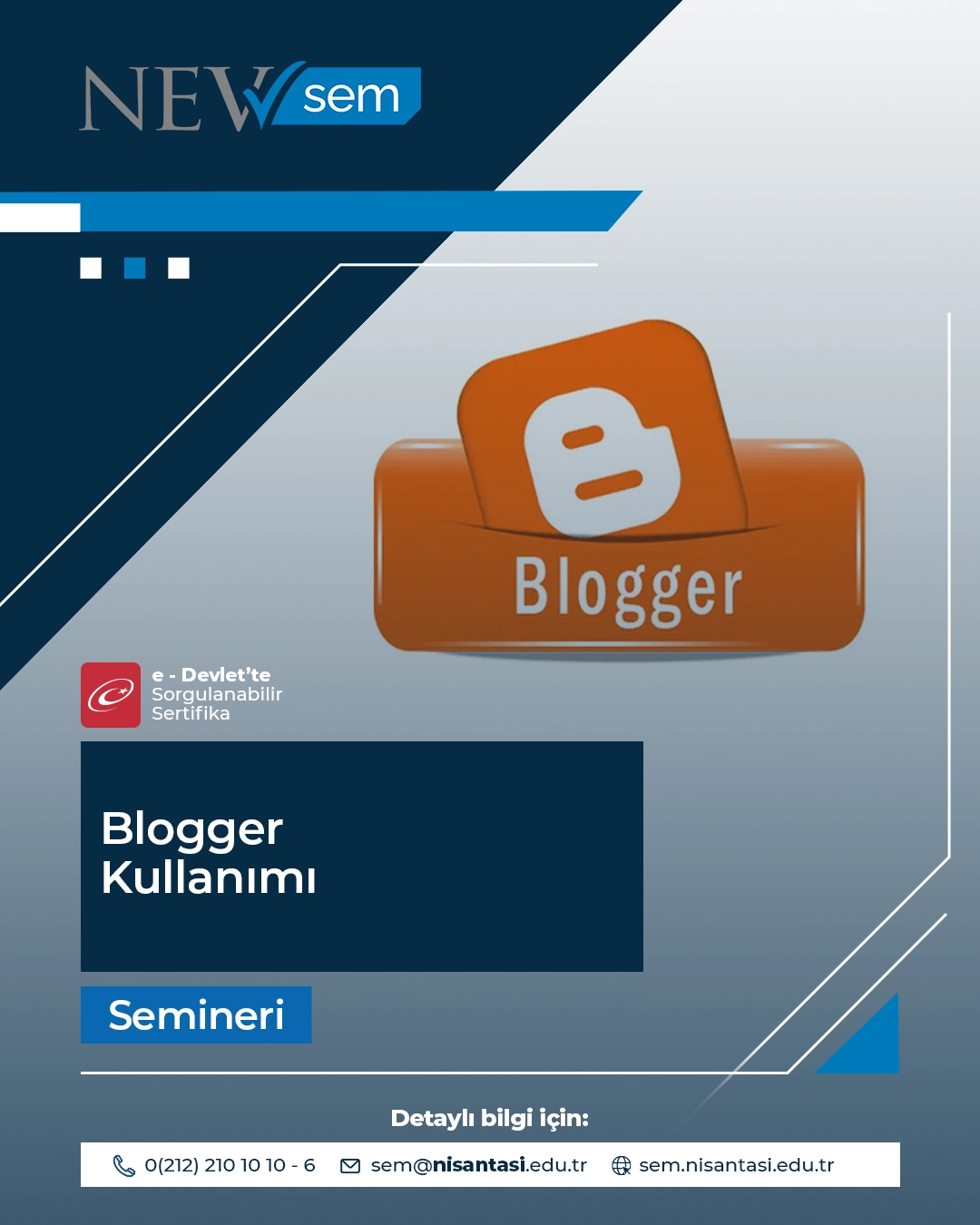 Blogger Kullanimi Semineri