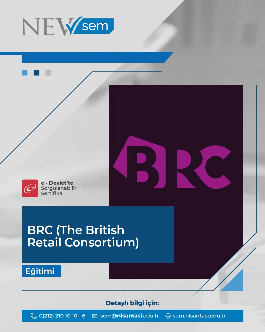 Brc (The British Retail Consortium) Sertifika Programı