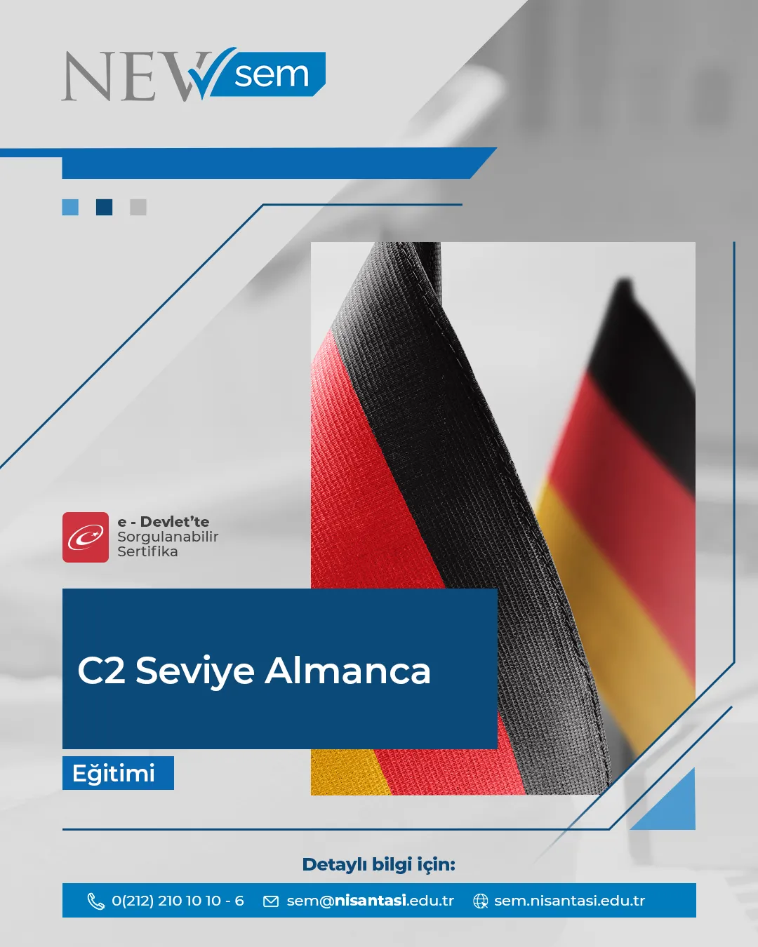 C2 Seviye Almanca Sertifika Programı