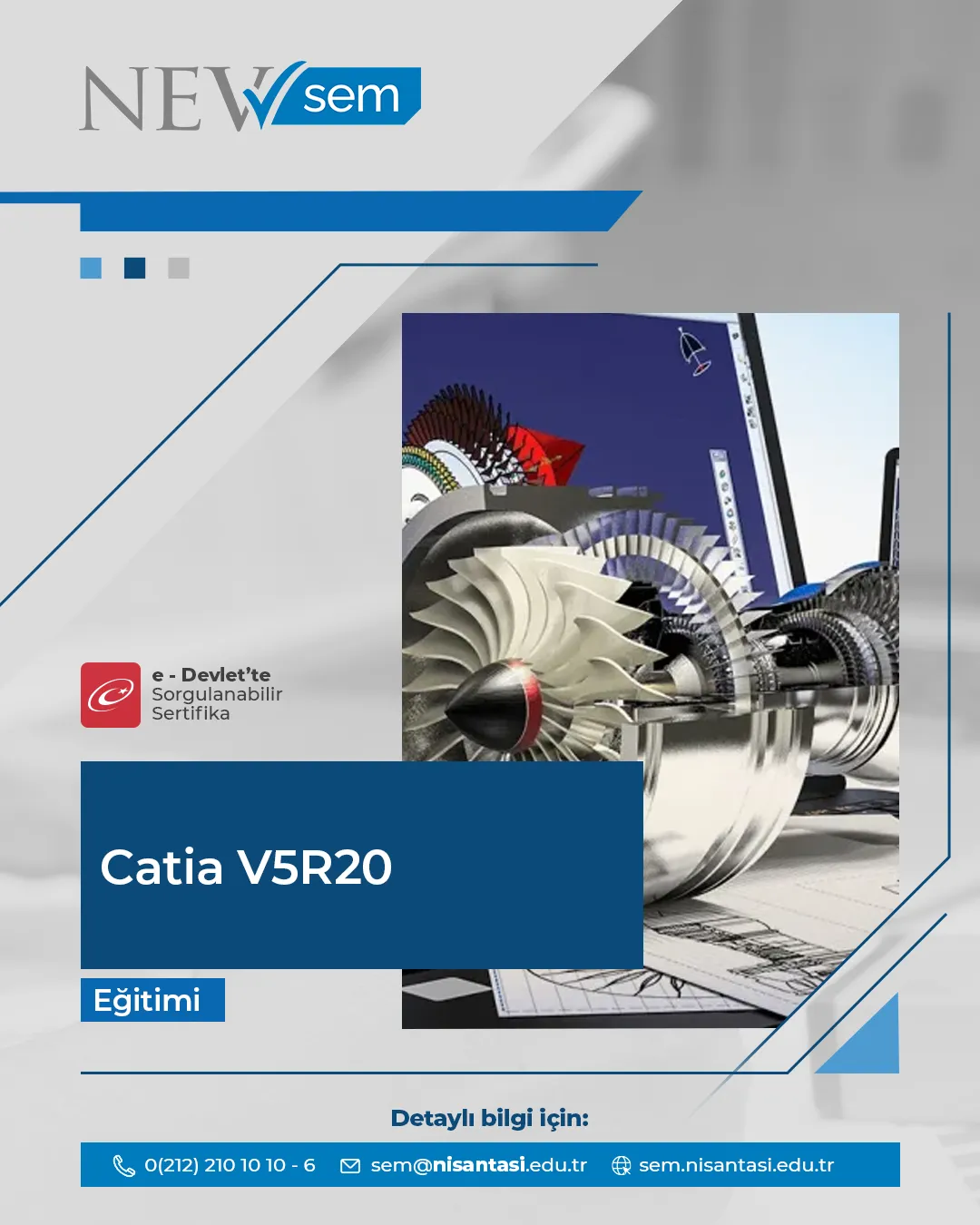 Catia V5R20 Sertifika Programı