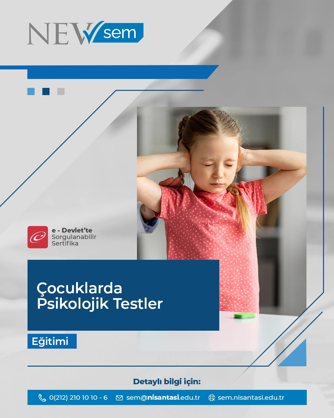 Çocuklarda Psikolojik Testler Eğitimi