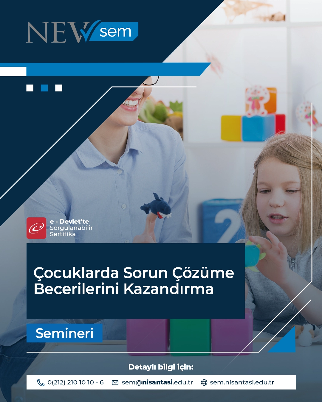 Çocuklarda Sorun Çözüme Becerilerini Kazandırma Semineri