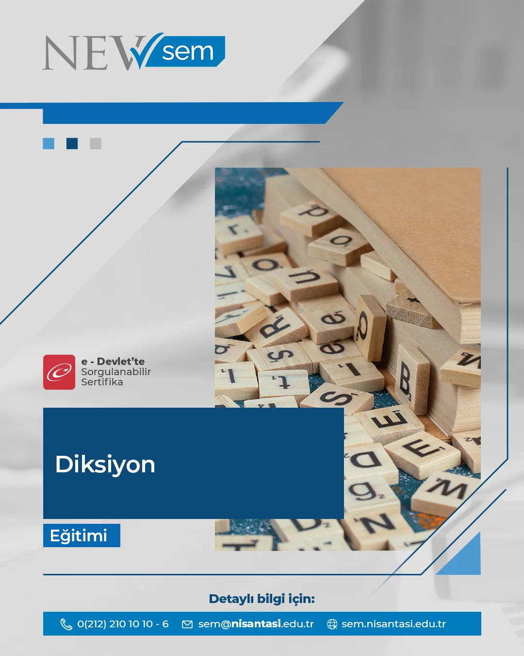 Diksiyon Sertifika Programı
