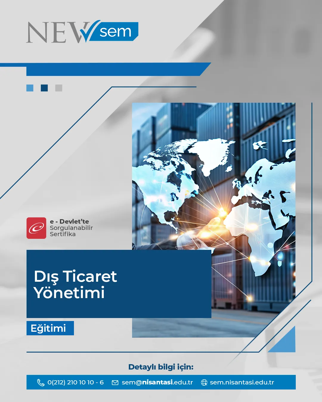 Dış Ticaret Yönetimi Sertifika Programı