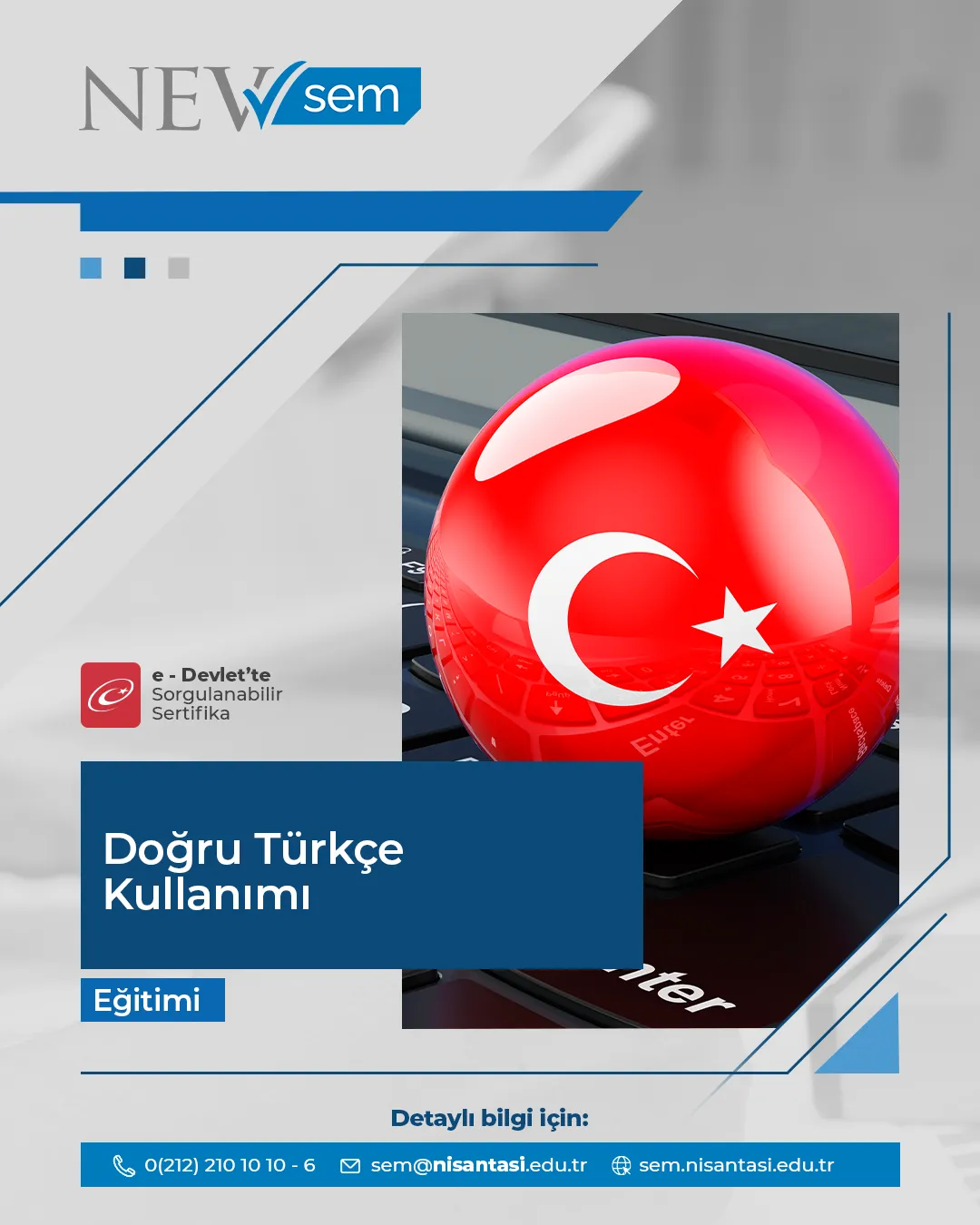 Doğru Türkçe Kullanımı Sertifika Programı