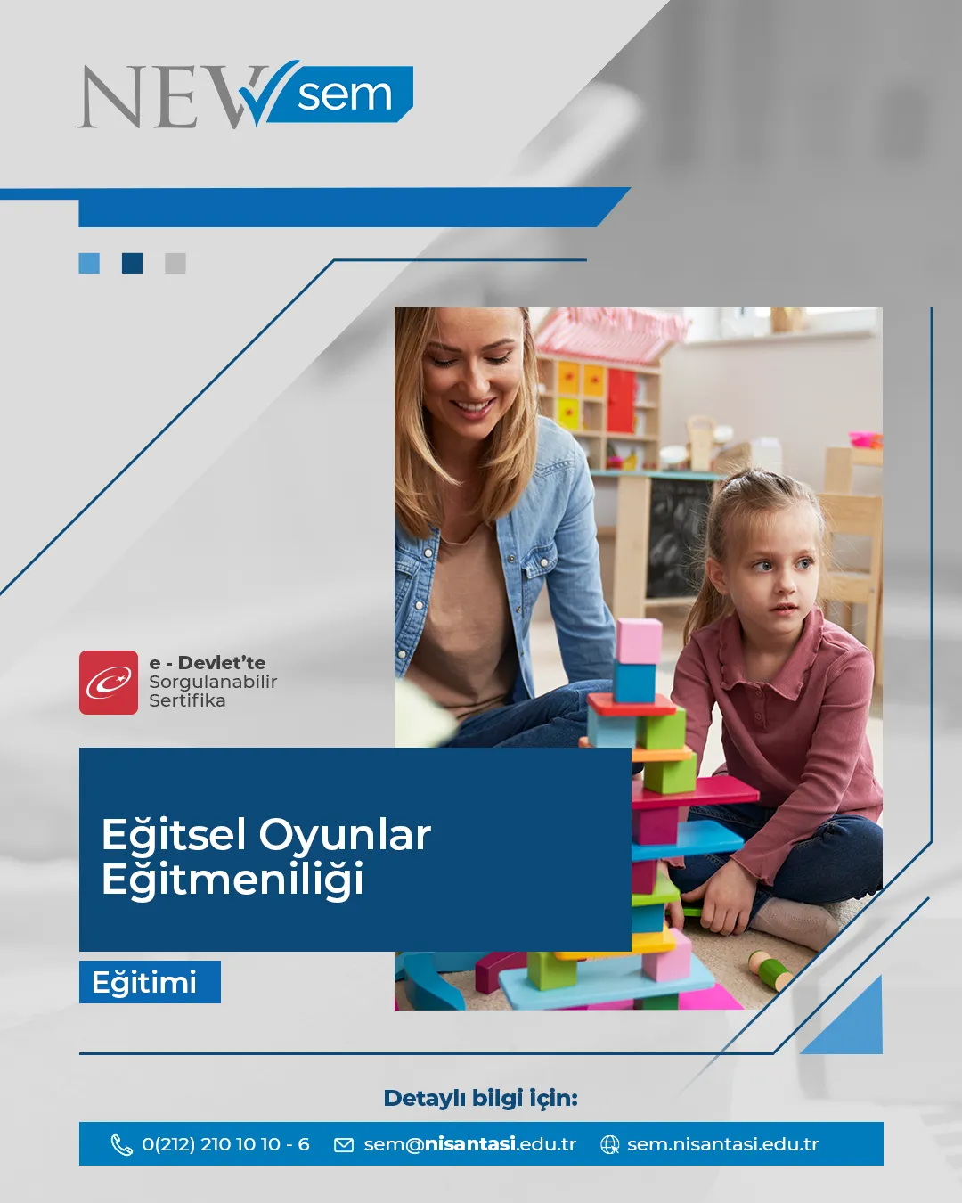 Eğitsel Oyunlar Eğitmeniliği Sertifika Programı
