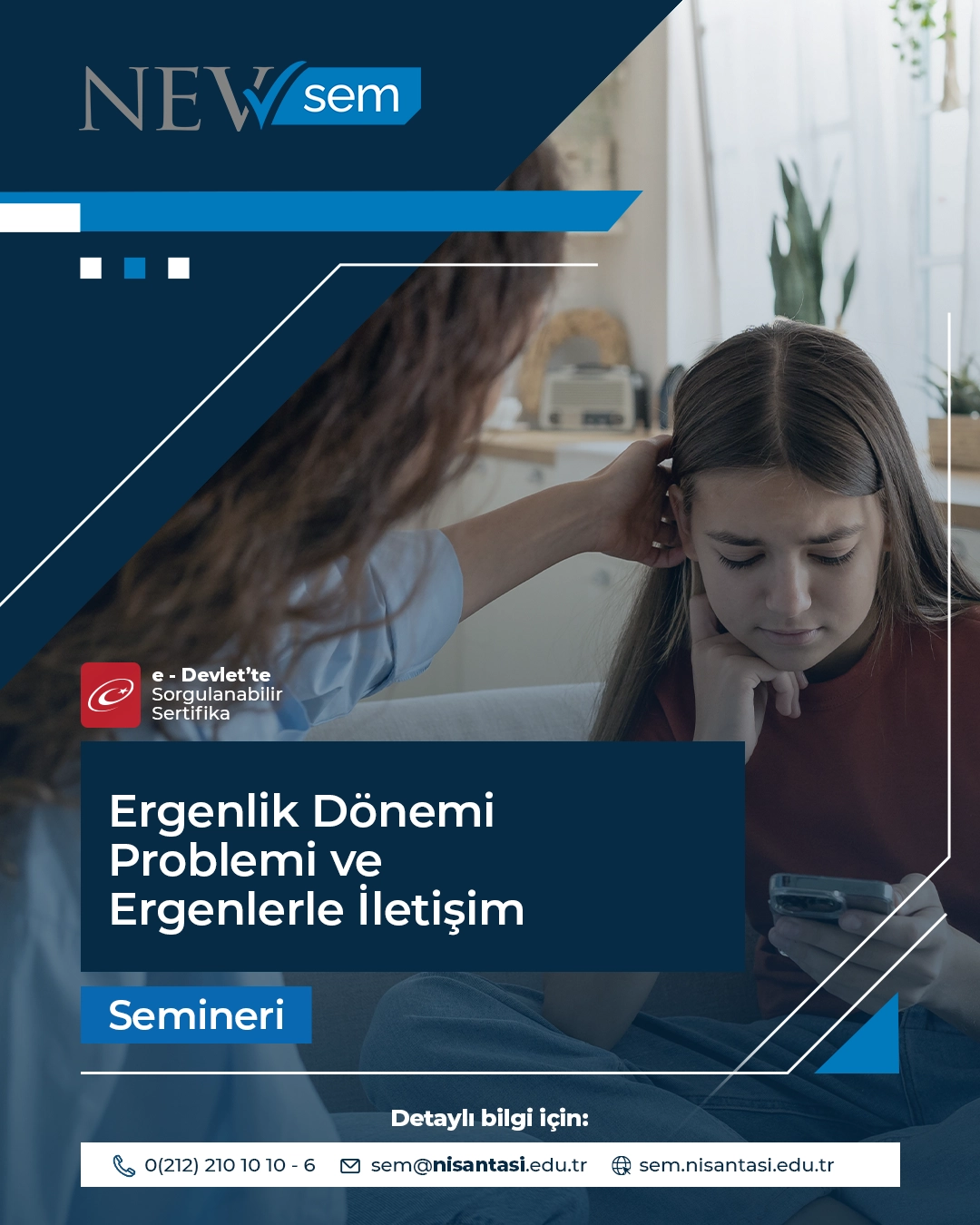 Ergenlik Dönemi Problemi Ve Ergenlerle İletisim Semineri
