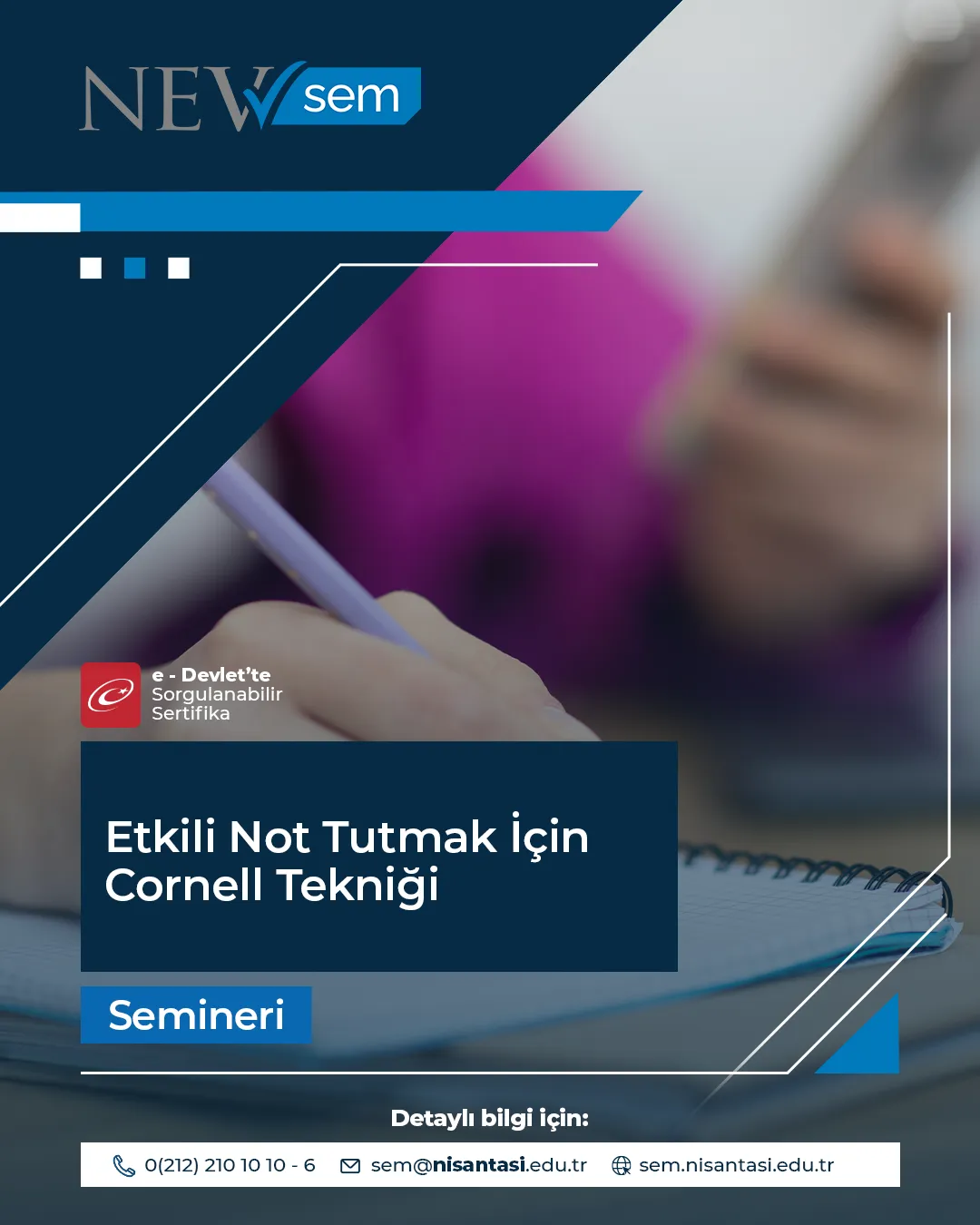 Etkili Not Tutmak İçin Cornell Tekniği Semineri