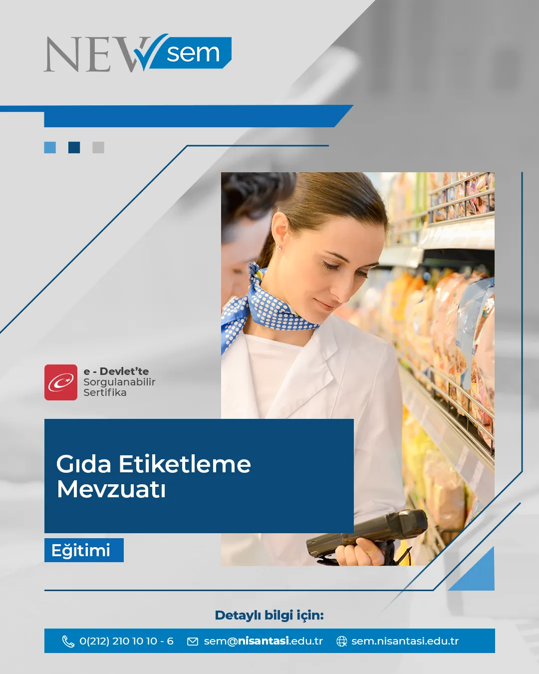 Gıda Etiketleme Mevzuatı Sertifika Programı