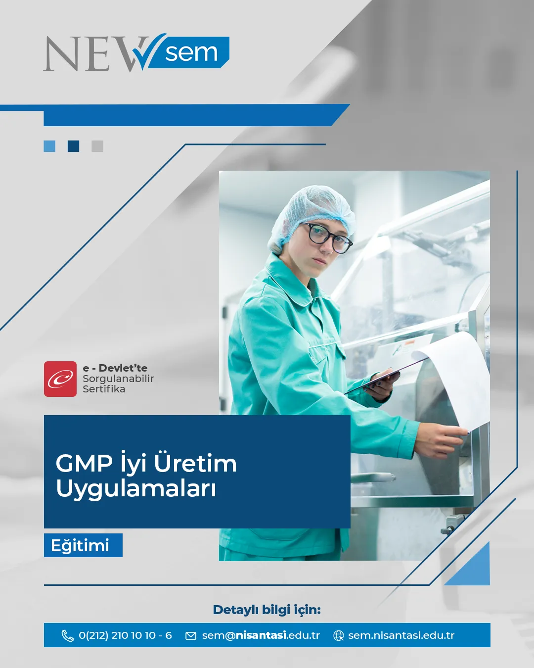 Gmp İyi Üretim Uygulamaları Sertifika Programı