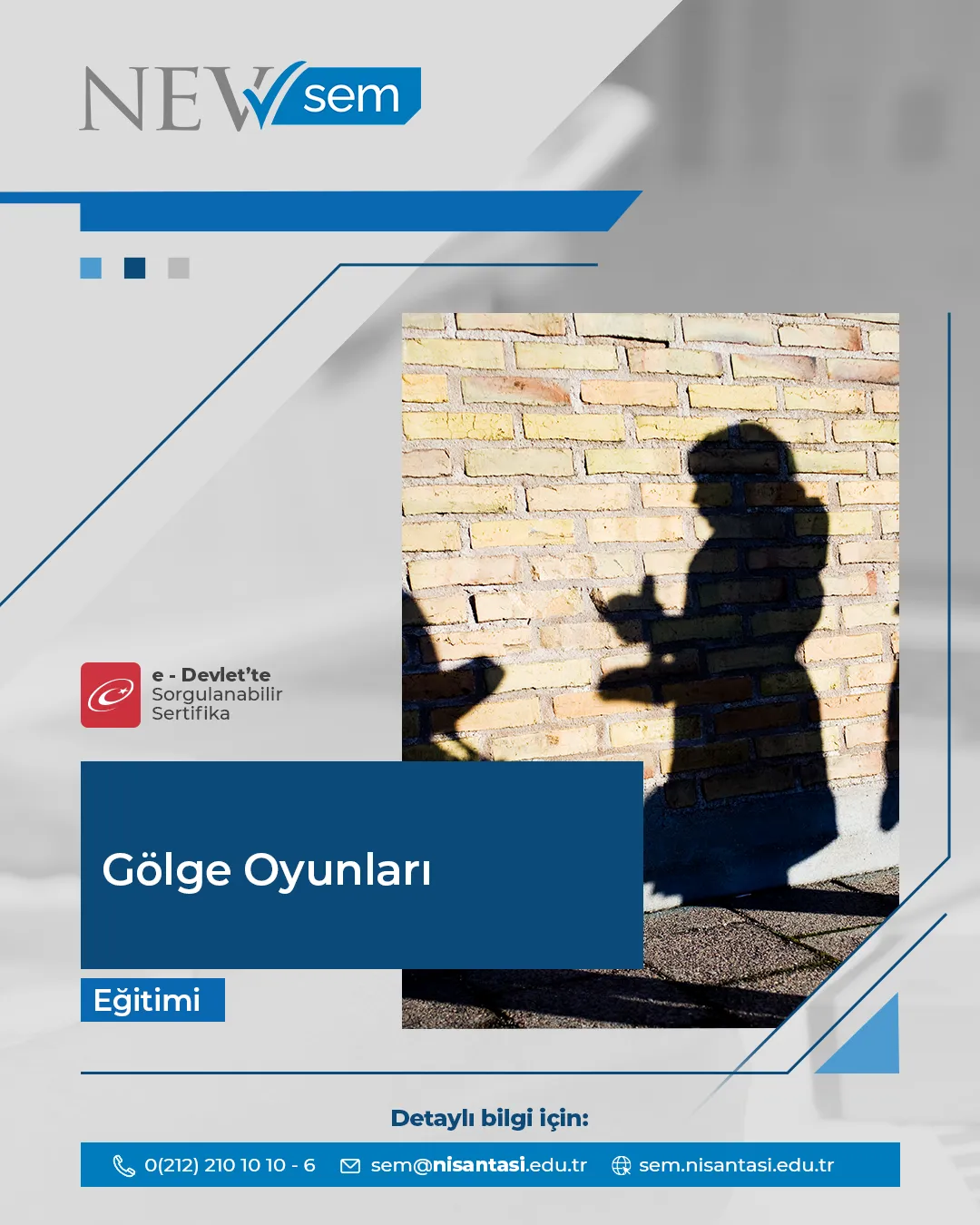 Gölge Oyunları Sertifika Programı