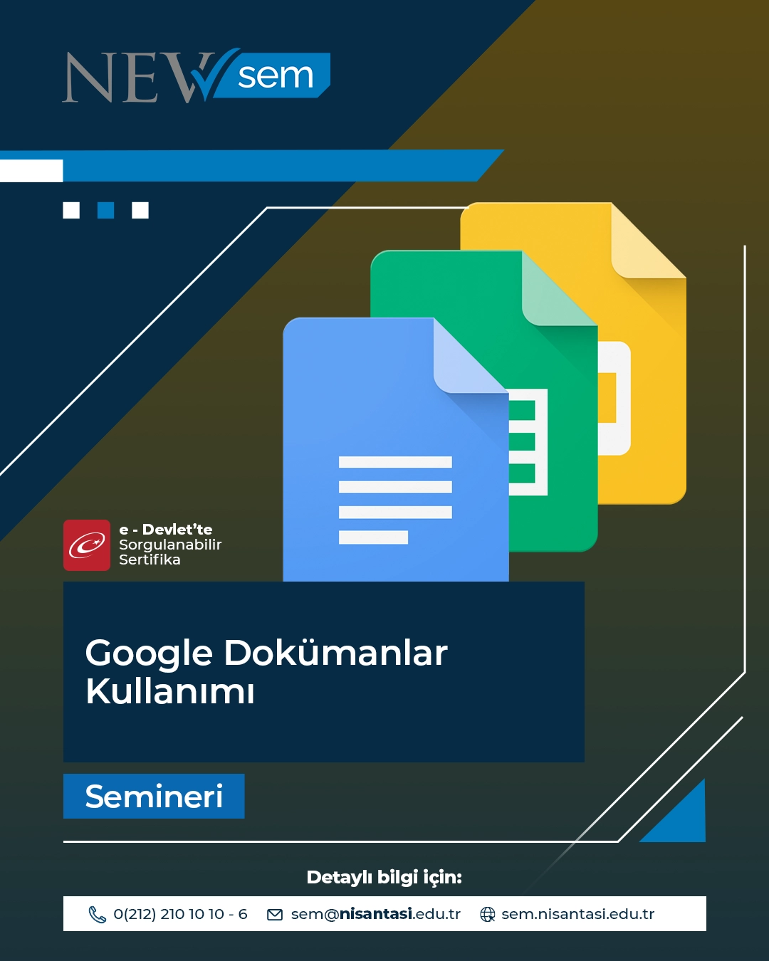 Google Dökumanlar Kullanımı Semineri