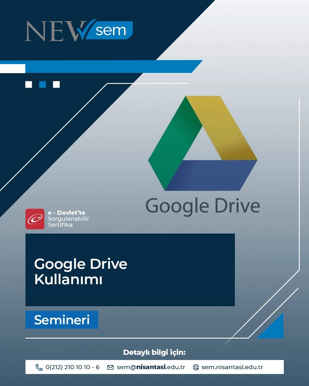 Google Drive Kullanımı Semineri