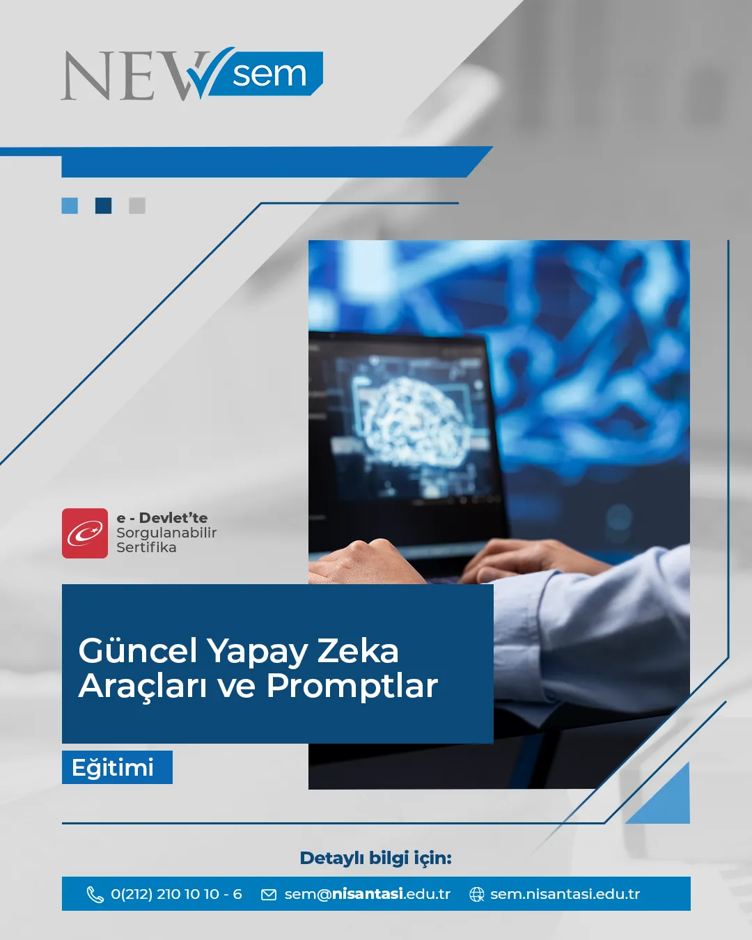 Güncel Yapay Zeka Araçları Ve Promptlar Sertifika Programı Eğitimi