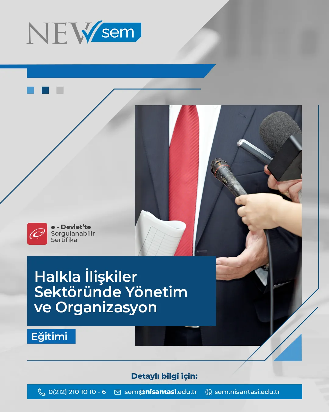 Halkla İlişkiler Sektöründe Yönetim Ve Organizasyon Sertifika Programı