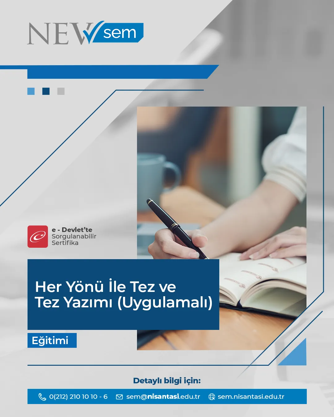 Her Yönü İle Tez Ve Tez Yazımı (Uygulamalı) Sertifika Programı