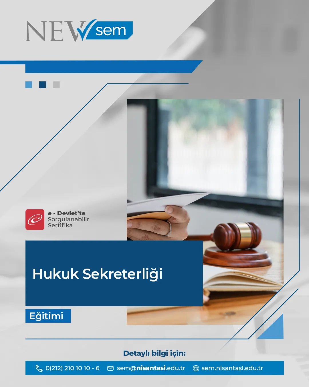 Hukuk Sekreterliği Sertifika Programı