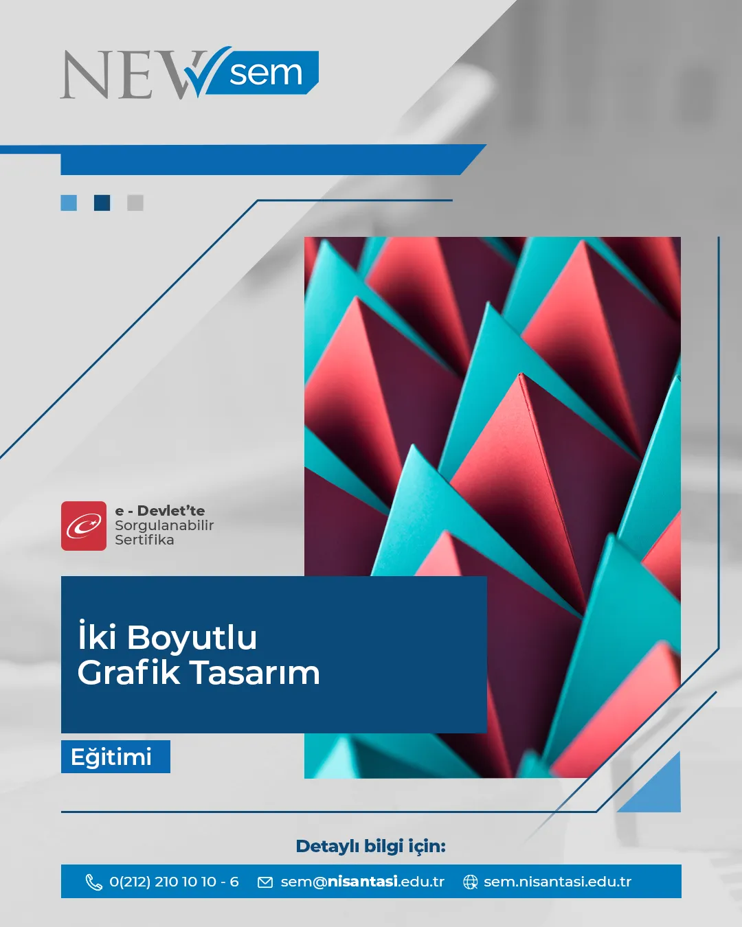 İki Boyutlu Grafik Tasarım Sertifika Programı