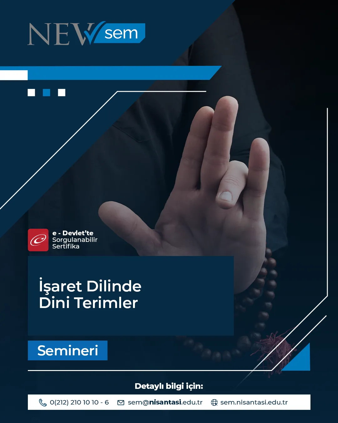 İşaret Dilinde Dini Terimler Semineri