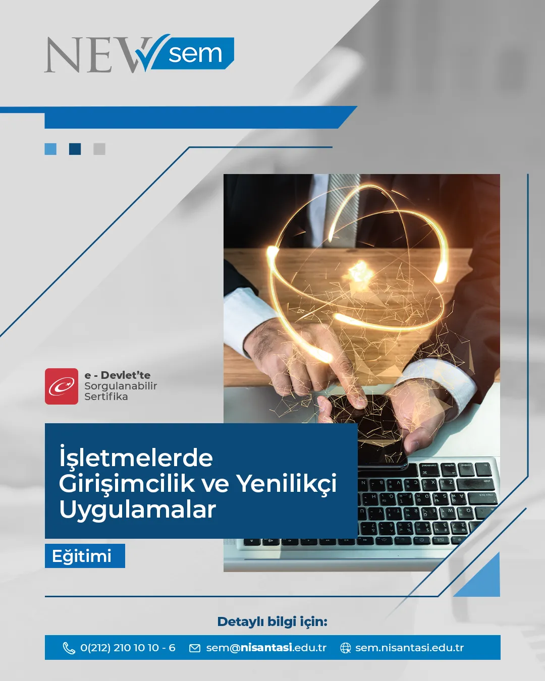 İşletmelerde Girişimcilik Ve Yenilikçi Uygulamalar Sertifika Programı
