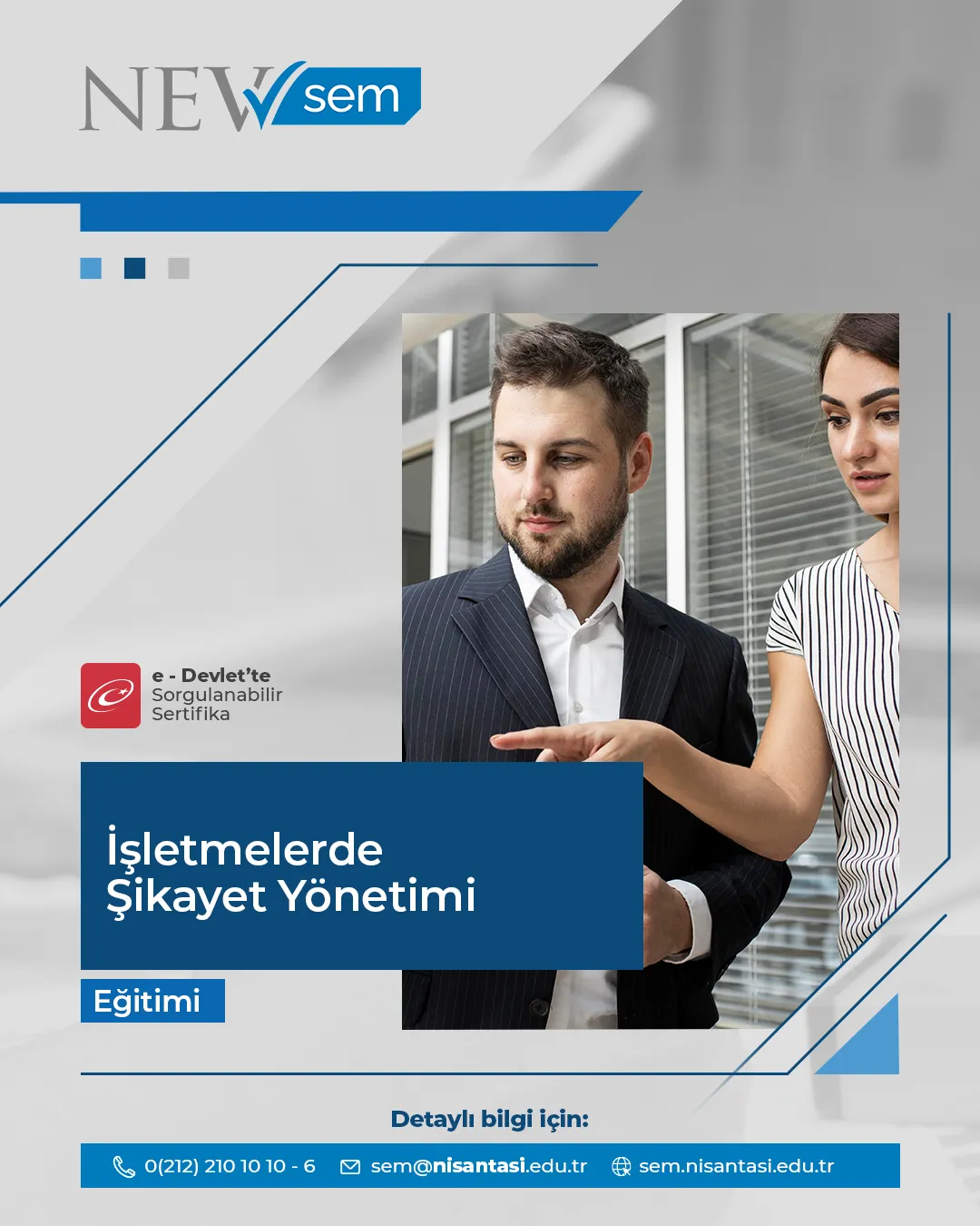 İşletmelerde Şikayet Yönetimi Sertifika Programı