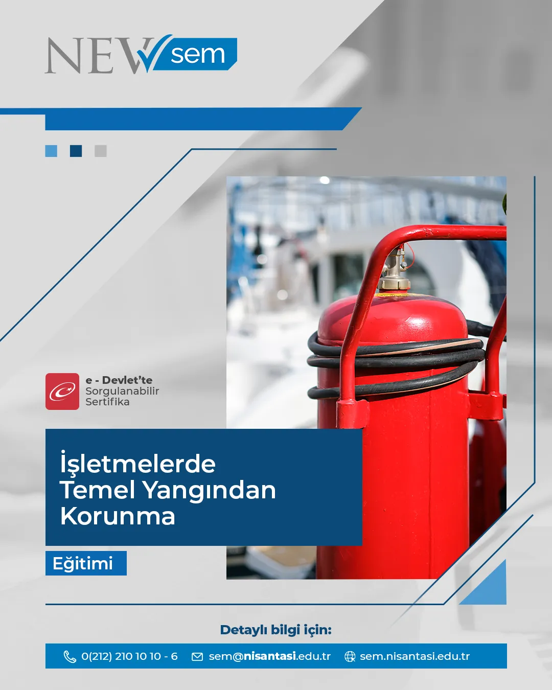İşletmelerde Temel Yangından Korunma Sertifika Programı