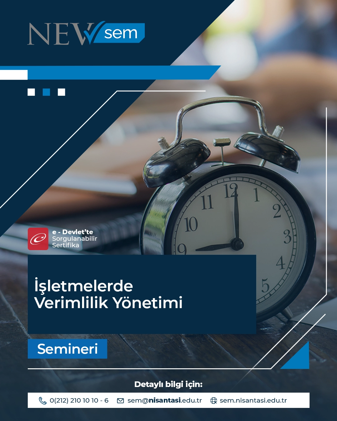 İşletmelerde Verimlilik Yönetimi Semineri