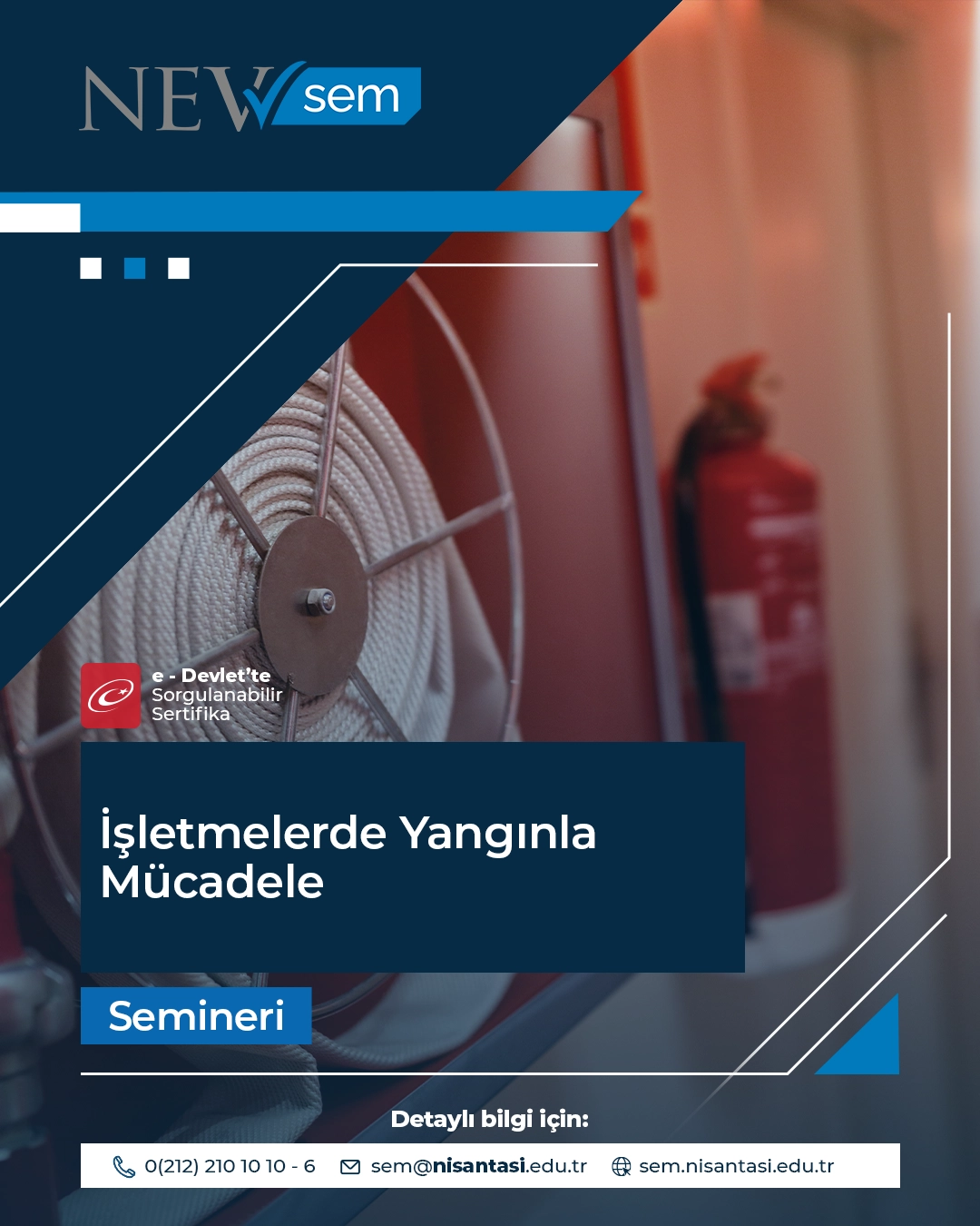 İşletmelerde Yangınla Mücadele Semineri
