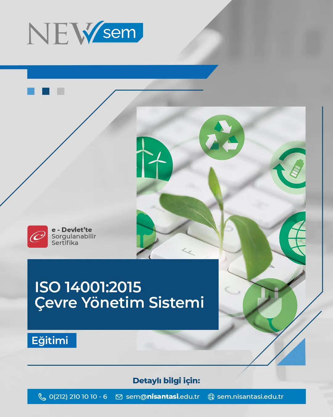 Iso 14001:2015 Çevre Yönetim Sistemi Sertifika Programı