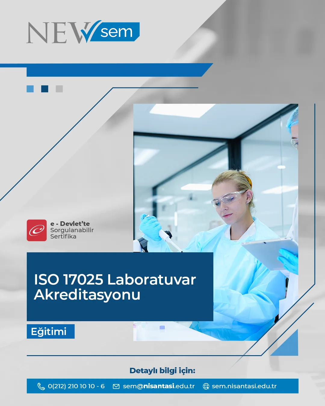 Iso 17025 Laboratuvar Akreditasyonu Sertifika Programı