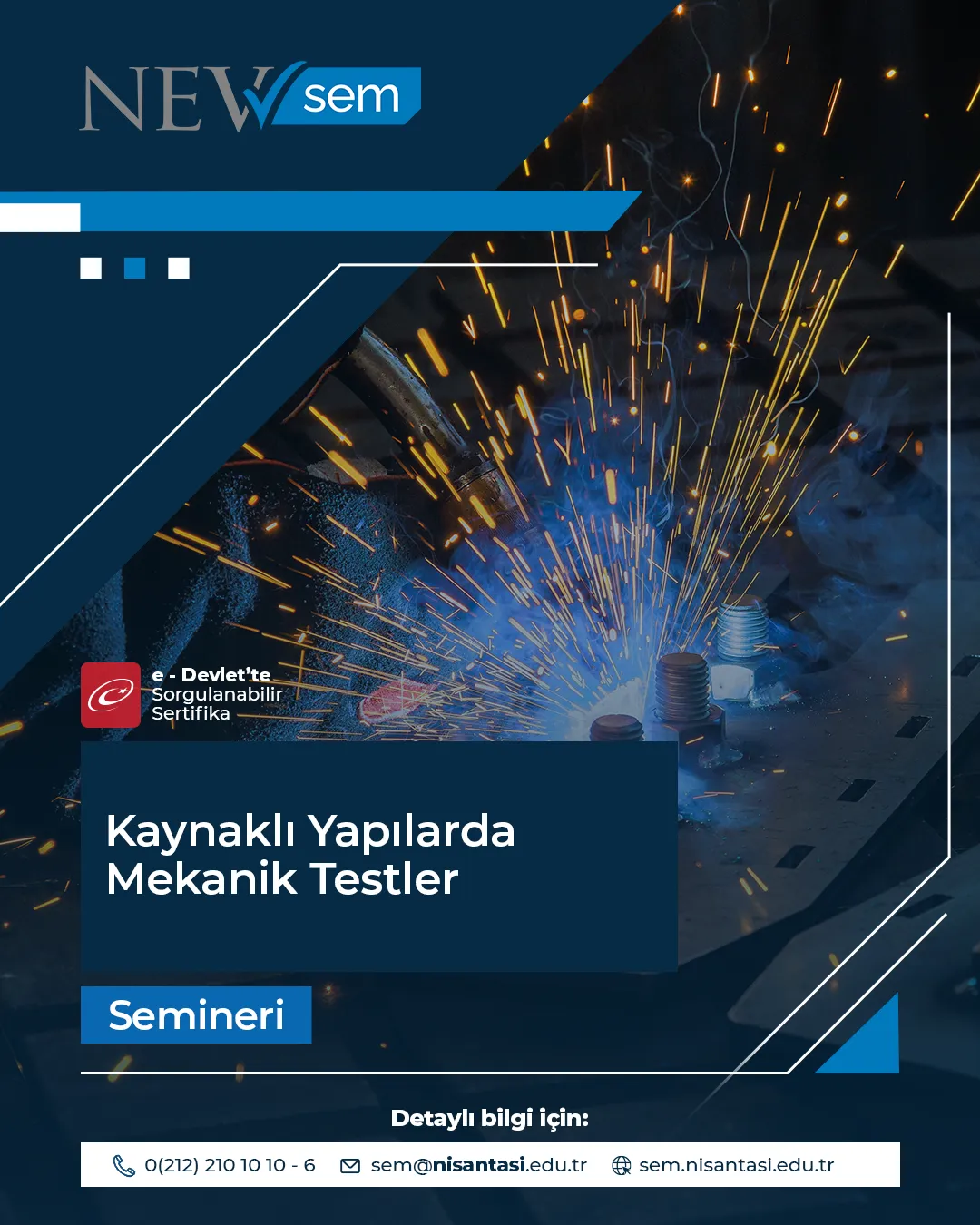 Kaynaklı Yapılarda Mekanik Testler Semineri