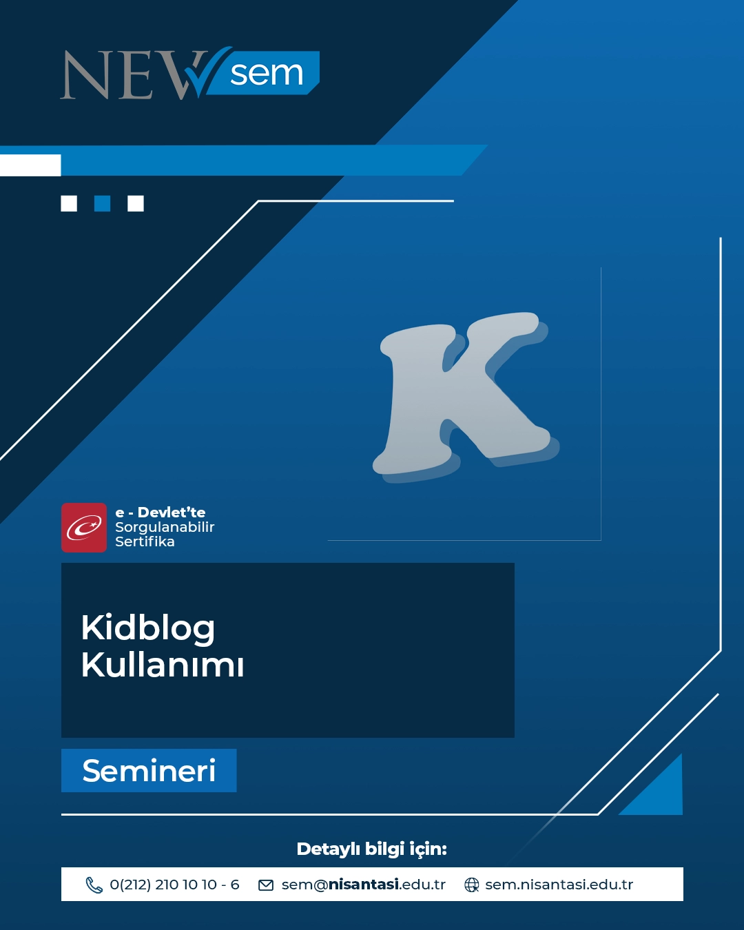 Kidblog Kullanımı Semineri