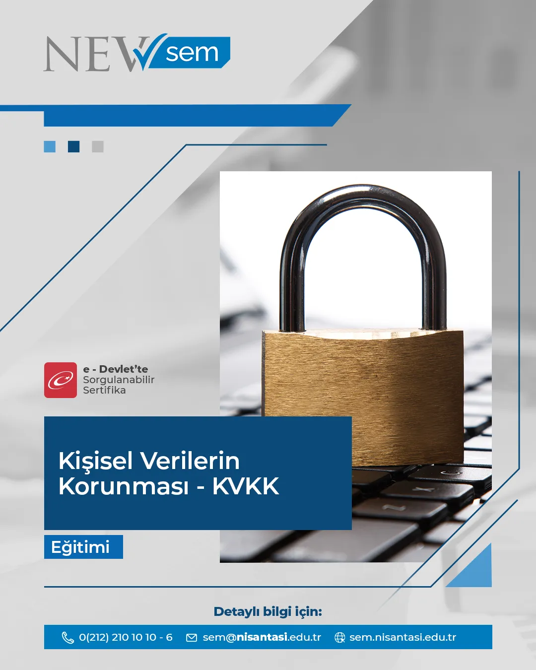 Kişisel Verilerin Korunması - Kvkk Sertifika Programı
