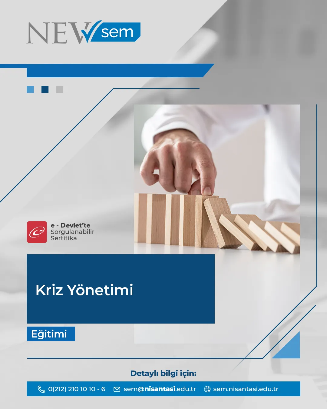 Kriz Yönetimi Sertifika Programı