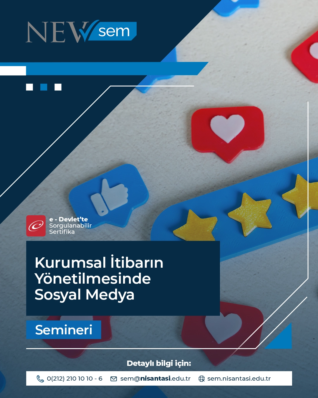 Kurumsal İtibarın Yönetilmesinde Sosyal Medya Semineri