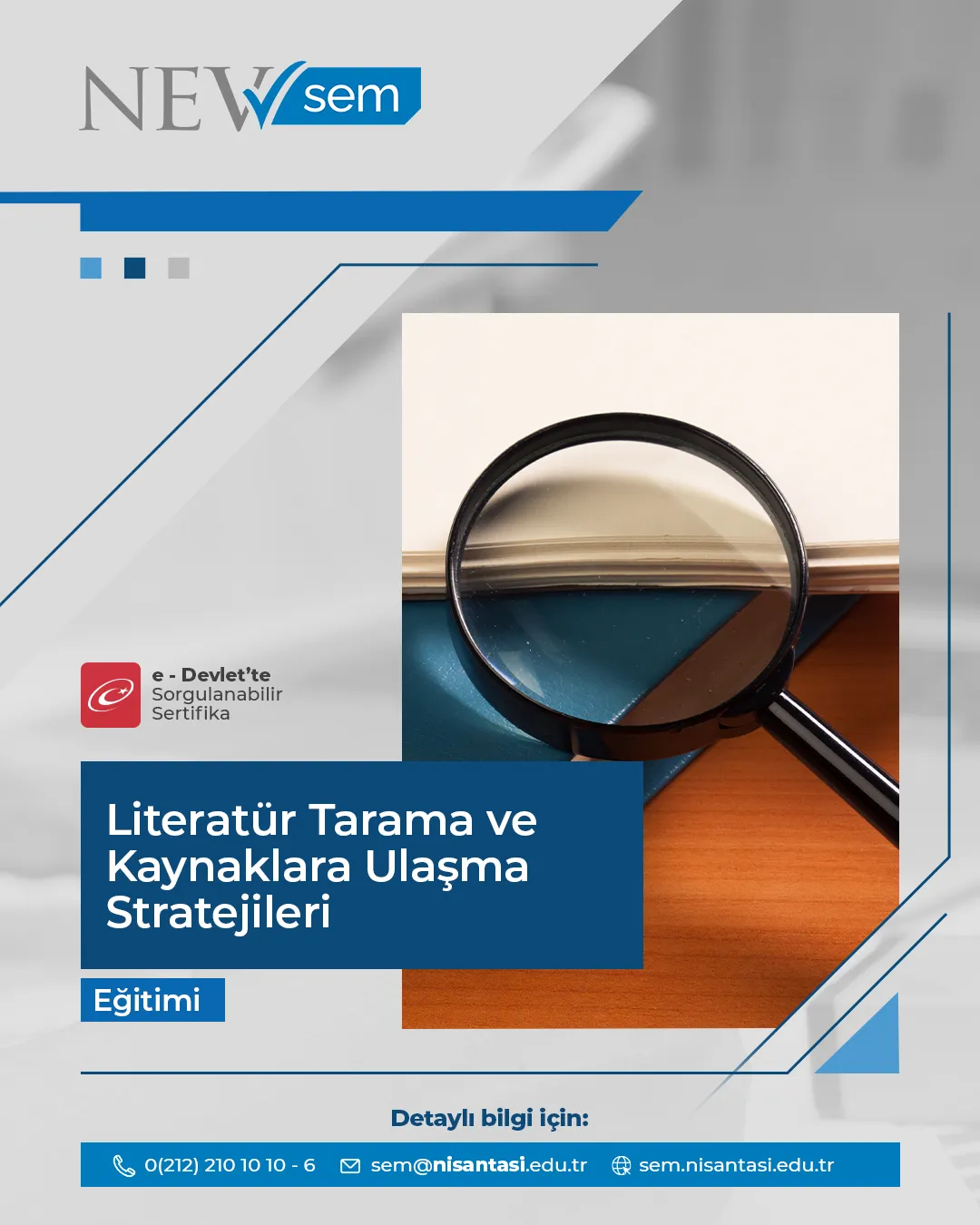 Literatür Tarama Ve Kaynaklara Ulaşma Stratejileri Sertifika Programı