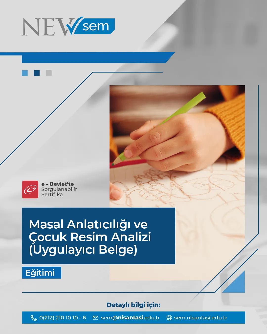 Masal Anlatıcılığı Ve Çocuk Resim Analizi (Uygulayıcı Belge) Sertifika Programı
