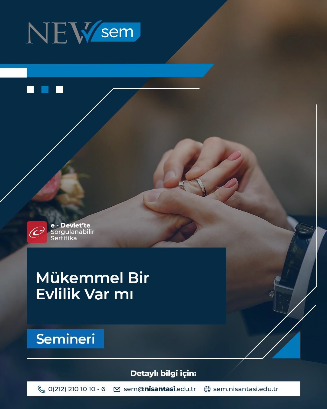 Mükemmel Bir Evlilik Var Mı Semineri