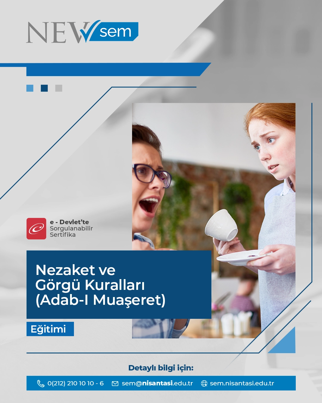 Nezaket Ve Görgü Kuralları (Adab-I Muaşeret) Sertifika Programı