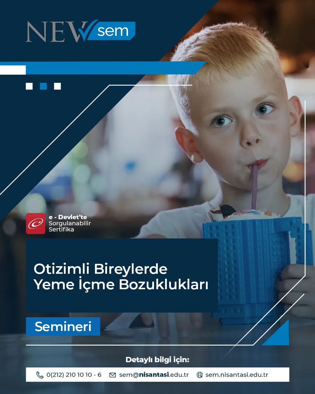 Otizimli Bireylerde Yeme İçme Bozuklukları Semineri