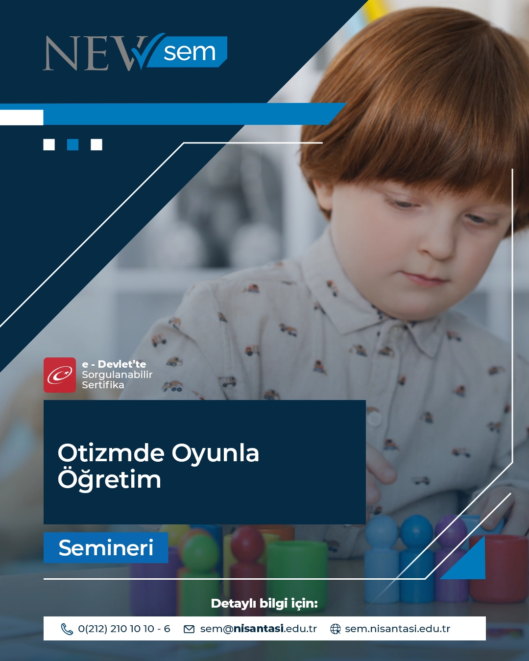 Otizmde Oyunla Öğretim Semineri