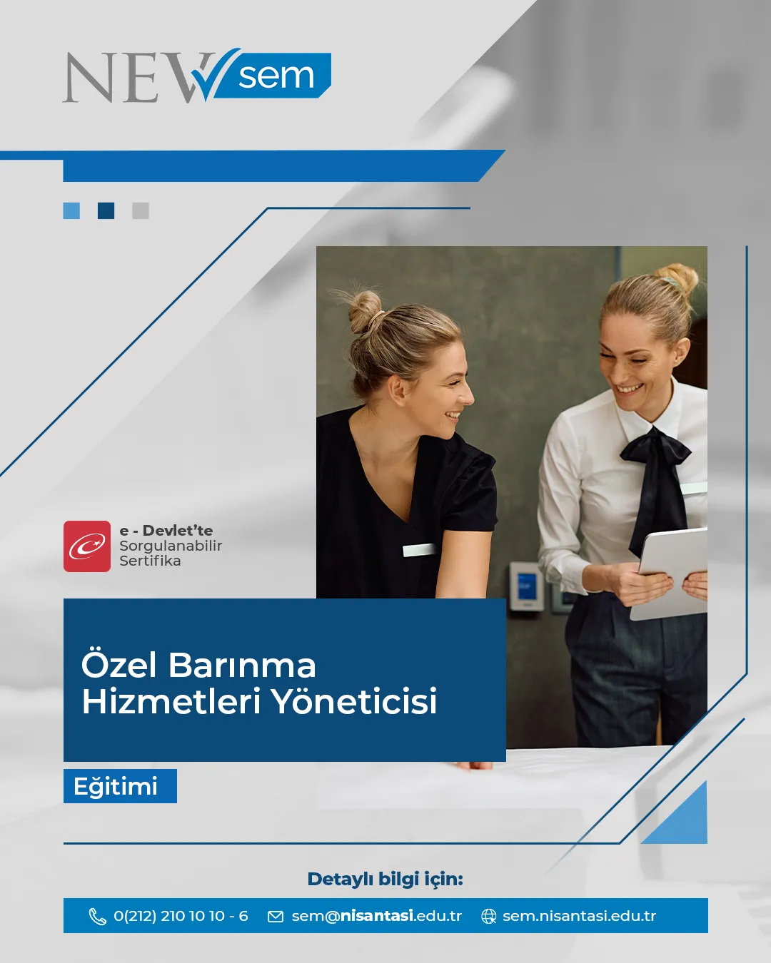 Özel Barınma Hizmetleri Yöneticisi Eğitimi Sertifika Programı