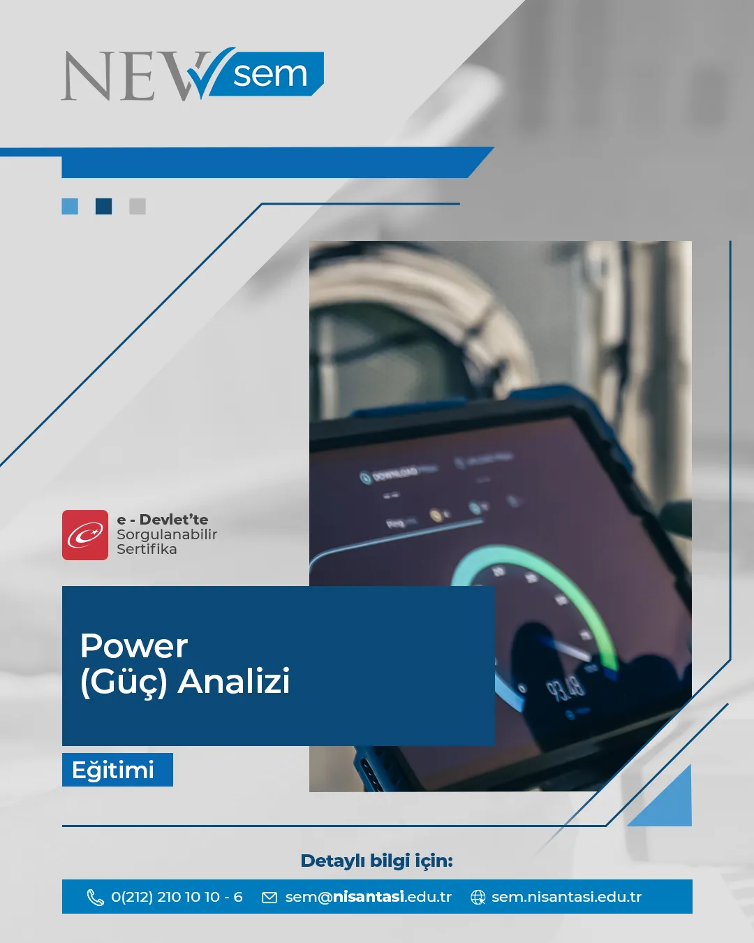 Power (Güç) Analizi Sertifika Programı