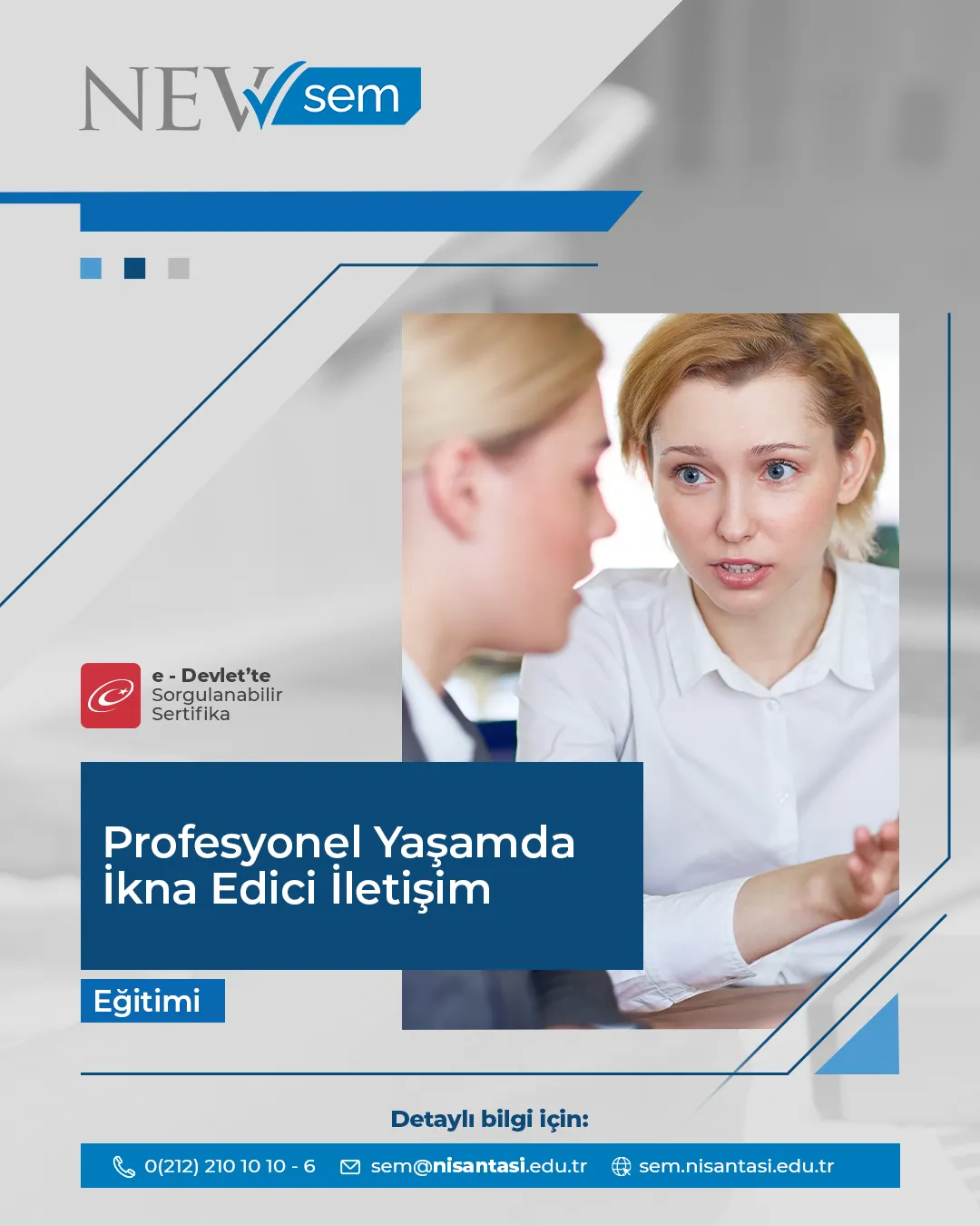 Profesyonel Yaşamda İkna Edici İletişim Sertifika Programı